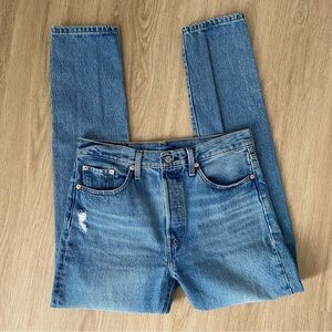 Levi's Blue Skinny Jeans for Women